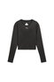 Green Terrains Long Sleeve Women's Black Running T-Shirt Women's Running T-Shirt 527490 - 4