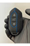 T10X T10F Smart 3-Button Honeycomb Pattern Key Remote Control Protection Case - Black Blue