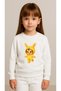 Children's Suit Sweatshirt Yellow Costume Printed Girls Boys Crew Neck3 4-5-6-7-8-9-10-11-12Years