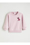 Özmarka New Season Heart Printed Girls' Sweatshirt