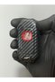 For Honda Civic, Accord, Fc5, Hr-V Cr-V 3 Button Carbon Fiber Remote Key Protection Case Red Key - 3