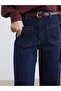 Esvab • Modern & Distinctive Women's Wide-Leg Jeans with Belted Waist - 4