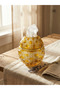 Cutting Decor Glass Handcrafted Czech Al Napkin Holder, Table Decoration - 2