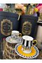 Esterhomedecor 2 Personality Pedestal Porcelain Coffee Cup - 3