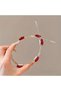 Stylish Red Floral Rose Crown Vintage Women's Tiara for Bridal Wedding Party and Daily Use - 3