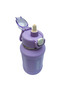720 ml 316 Stainless Steel Sports Thermos with One-Key Opening Lid Leakproof – Lilac & Green - 3
