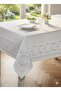 Jumbo Waterproof Jacquard Tablecloth (160X220) - 3