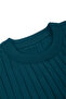 Men's Green Comfortable Fit Striped Textured Knit Sweater – Stylish & Modern Design 2605432 - 7