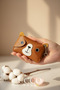 Cute Teddy Bear Manicure Set 7 Piece Nail Care Kit. Mini Kit with Keychain - Travel Manicure Set - 4
