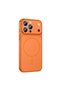 Apple iPhone 14 Pro Compatible Case Titanmag Case (iPhone 17 Pro Max Appearance) Orange - 2