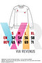 New Year Christmas Printed Crew Neck 3 Thread Ş Fleece-Lined Wide Fit Dear Combination Sweatshirt - 2