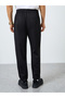 Men Solid Drawstring Waist Straight Leg Pants - 4