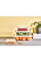 Fresh Click Storage Container Set of 4 Transparent 0.80, 1.50, 3 and 6 Lt - 4