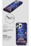 Phone Case Compatible with iPhone 16 Pro/16 Pro Max – Dual-Layer Hybrid, Purple Night - 4