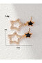 Star Drop Rhinestone Earrings - 5