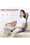 3D Shiatsu Massage Cushion EM-5228 with Heat, Kneading, Rolling & Air Compression - 2