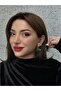 أقراط سواروفسكي دايمونت ميكليك مطلية بالذهب 00357 - 5