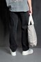 Men's Patterned Baggy Fit Jeans Black - 6