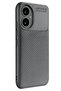 Honor 400 Case (Dny-Nx9) Case Carbon Fiber Look Ultra Slim Premium Carbon Case -Grey - 4