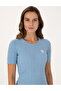 Blue Slim Fit Basic Sweater 50317063-Vr249 - 2