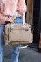 Sn 6019 Women's Water Resistant Parachute Fabric Hand Shoulder Bag Arm Bag Crossbody Bag Vi̇zon - 2