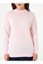 Soft Knitted Basic Sweater - Powder - - 4