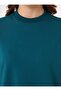 Modern Basic Sweatshirt - Dark Emerald - - 5