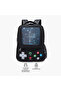 Gaming Print 16.5-inch Backpack with Adjustable Straps and Zip Closure - 14x30x42 cms - 4