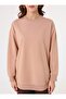 Modern Basic Sweatshirt - Dark Cream - - 2