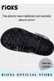 Kids Flat Sandals, Double Buckle Sandals for Boys Girls, Non-Slip Water Sandals, Summer Open Toe San - 4