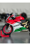 Ducati Panigale 1199 Tricolor 1:9 Scale Premium Motorcycle with Lights & Switch & Smoke (25cm) - 5