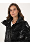 Black Comfort Fit Coat 50308990-Vr046 - 2