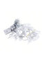 LED 5 pointed Star Curtain String Waterproof Fairy Lights with Remote and Battery+USB Dual Power - 5
