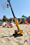 Hook Crane Toy – Long Arm Construction Engineering Vehicle – 360 °   Rotating, Unbreakable Quality Plastic - 7