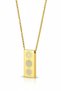 Yantrax Exquisite Steel Women's Necklace Number Sequences and Sri Yantra and Kubera Yantra Symbol Stainless - 4