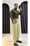 Half Turtleneck Body Sweater - 3