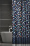 Bathroom Curtain, Leaf Shine Pattern Shower Curtain, Bathtub Curtain, with Ring Gift 175X200Cm Bp-83