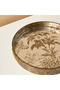 Palm Tree Print Round Decorative Tray - 35x35x4 cms - 4