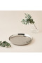 Floral Etched Decorative Tray - 25 cms - 2