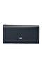 Navy Blue Genuine Leather Women's Wallet - S1Cb00005818-A38 - 2