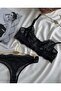 SİYAH SOFT DANTELLİ BRALET TAKIM