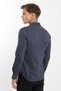 Printed Button Long Sleeve Men's Shirt - 3