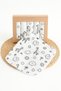 100% Cotton Organic Baby Girl - Boy Mouth Wipes Set of 7 Boxed