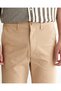 Erkek Bej Slim Fit Şort - 5