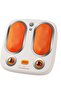 Cordless Heated Foot Massager - 3 Modes, 2500mAh, USB-C, White