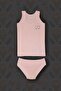 3-Piece Girl's Rabbit Printed Cotton Underwear Set - 3