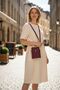 Paris 3 Compartment Waterproof Crossbody Phone Holder Scholarship Wallet Bag - 3