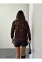 Gold buttoned knitted cardigan - 5