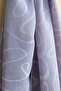 Jacquard Patterned Shawl Gray - 3