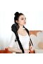 4D Neck & Shoulder Rechargeable Kneading Massager with Heat - Black - 2